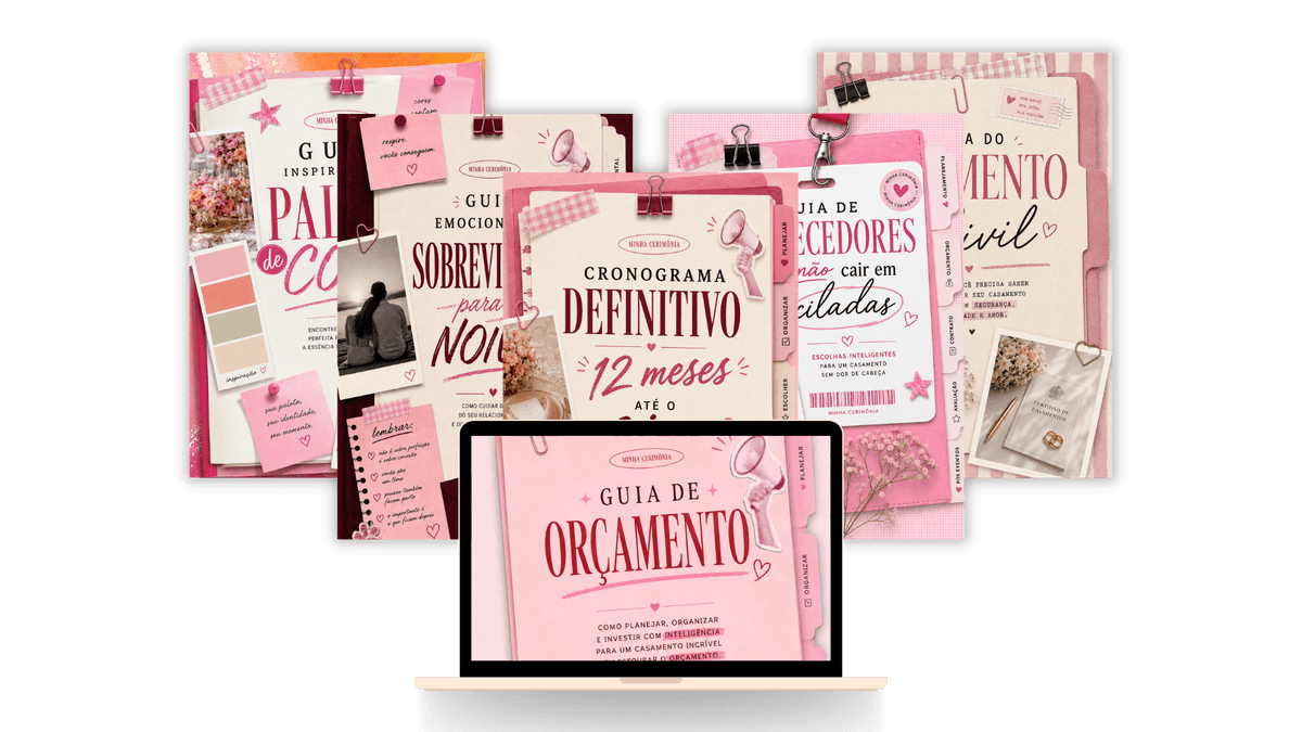 Pack Completo de Guias para Casamento