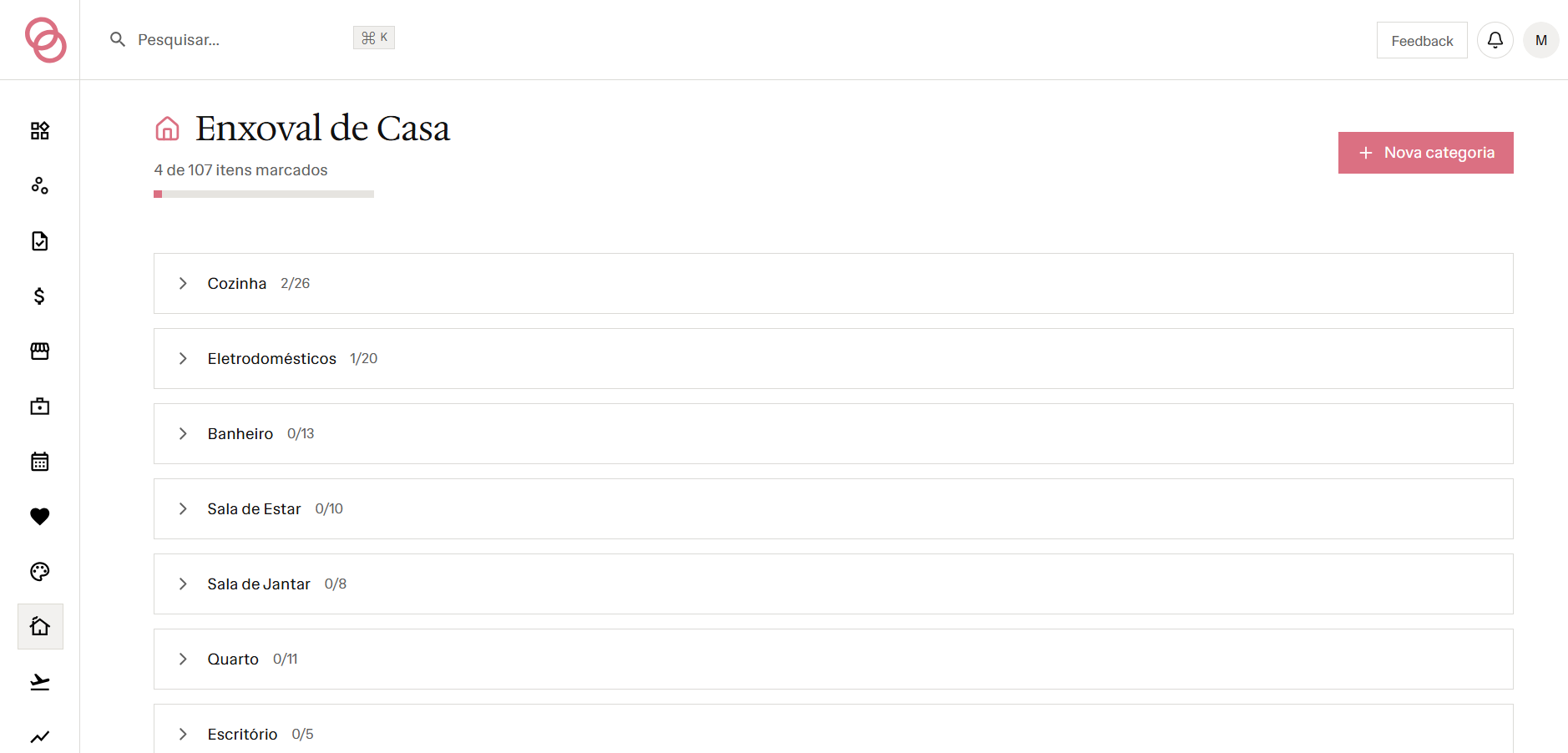 Enxoval de Casa